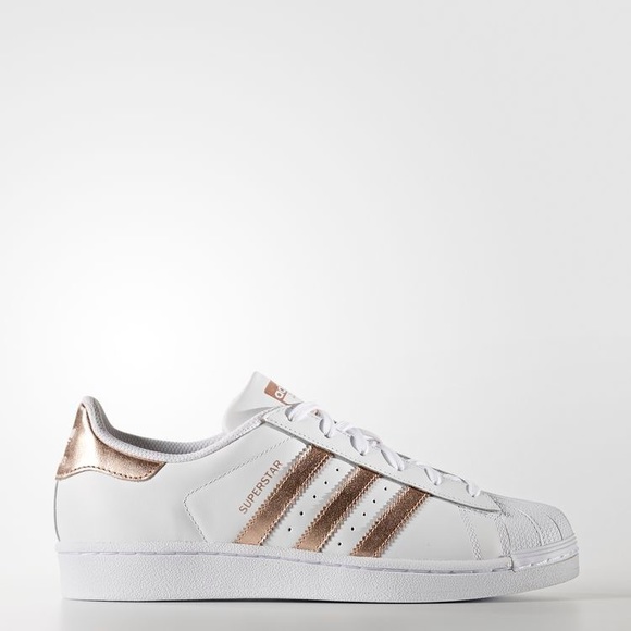 adidas Shoes | Adidas Superstar Rose Gold Sneakers 8 | Poshmark